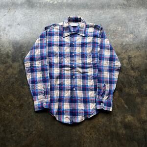 True‎ Vintage Button Up Flannel Shirt